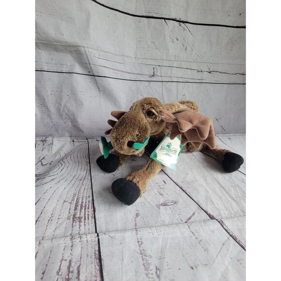 Barefoots Moose's Collectible Phyllis Driscoll Stuffed Animal Jenny Flower 11in - Picture 1 of 10